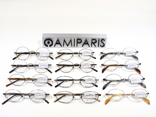 神戸三宮　さんプラザコンタクトレンズメガネ店　アミパリ（AMIPARIS）のメガネ