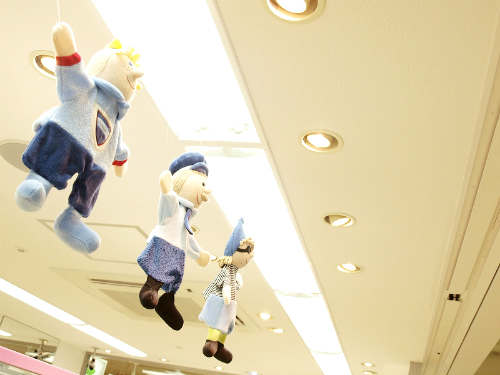 お客様をお迎え♪