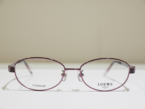 神戸三宮　さんプラザコンタクトレンズメガネ店　ＬＯＥＷＥ（ロエベ）のメガネ